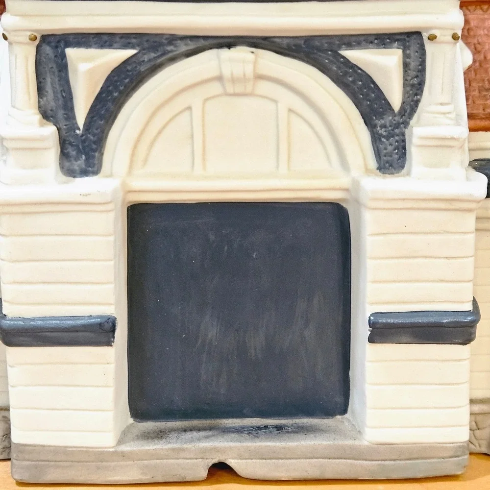 Mervyn's Village Square Museum Lighted New Cord Ltd Ed 1994 Christmas Box/Styro